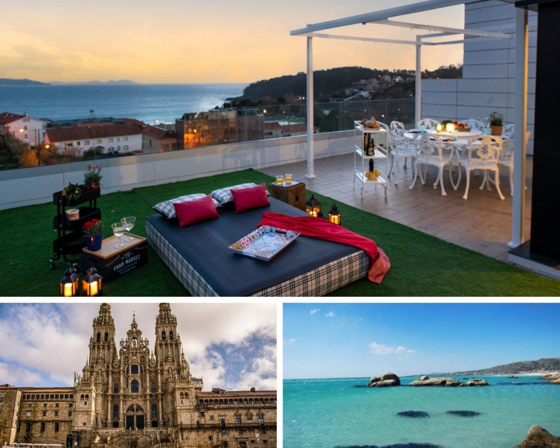 Luxury Singular Villa Canelas Sanxenxo Kültér fotó